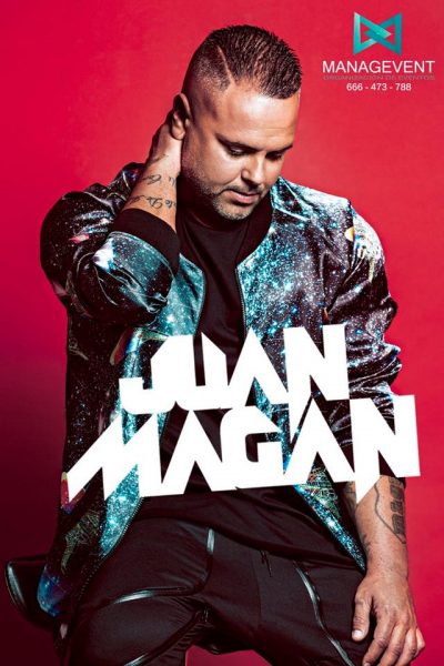 Contratar Juan Magan contratar cantante artista electro latino